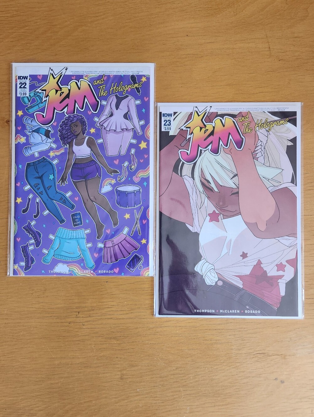 Jem and the Holograms #22, #23 - Comic Books (Lot of 2) 